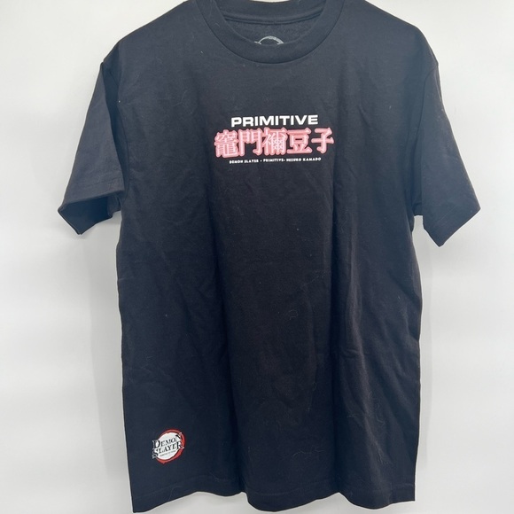 Primitive demon slayer black Tshirt size M unisex new without tags - Picture 7 of 8